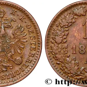 Vente Flash AUTRICHE 1 Kreuzer aigle bicéphale 1861 Vienne fwo_852411 Monde
