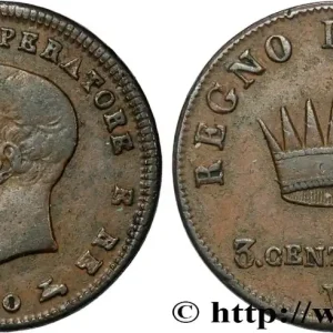 Top Vente ITALIE - ROYAUME D'ITALIE - NAPOLÉON Ier 3 Centesimi 1810 Venise fwo_852652 Monde