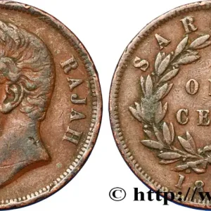 SARAWAK 1 Cent Sarawak Rajah James Brooke 1863 Birmingham fwo_446144 Monde Petit Prix