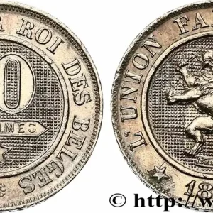 Livraison Gratuite BELGIQUE 10 Centimes lion 1864 fwo_465559 Monde