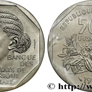 TCHAD Essai de 500 Francs femme africaine 1985 Paris fwo_809506 Monde Paiement Sécurisé