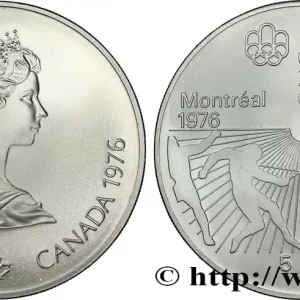 Prix Bas CANADA 5 Dollars JO Montréal 1976 escrime 1976 fwo_818416 Monde