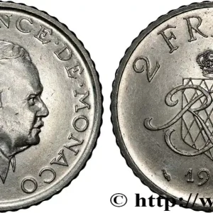 Commander Maintenant MONACO 2 Francs Rainier III 1982 Paris fwo_833149 Monde