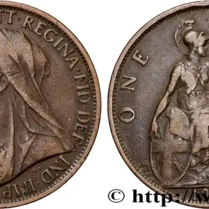 ROYAUME-UNI 1 Penny Victoria 1901 fwo_834751 Monde Prix Bas