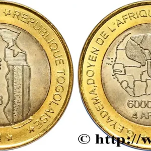 Acheter En Ligne TOGO 6000 Francs Président Eyadema 2003 fwo_843550 Monde