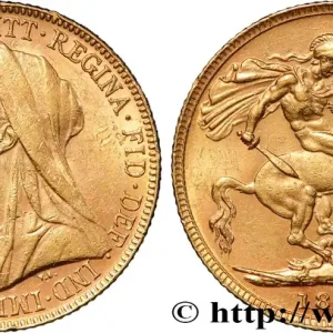 OR, PALLADIUM ET PLATINE INVESTISSEMENT 1 Souverain Victoria “Old Head” 1899 Londres fwo_852883 Monde Prix Promo