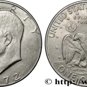 En Vogue ÉTATS-UNIS D'AMÉRIQUE 1 Dollar Eisenhower 1972 Philadelphie fwo_853575 Monde