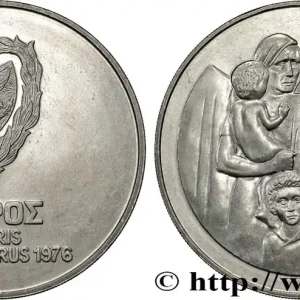 CHYPRE 1 Pound (Livre) Réfugiés de 1974 1976 fwo_853703 Monde Top Vente