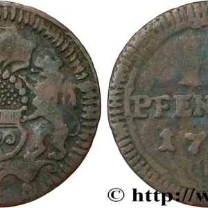 ALLEMAGNE - MUNSTER 2 Pfenning ville de Munster 1758 fwo_853737 Monde Fait Main