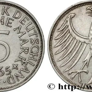 Usine Directe ALLEMAGNE 5 Mark aigle 1965 Stuttgart fwo_853745 Monde