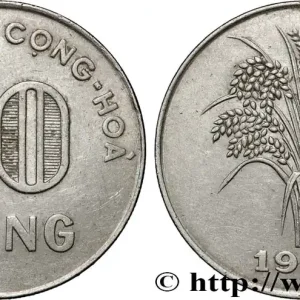 Jusqu’à Épuisement Des Stocks VIET NAM SUD 10 Dong “Viêt-Nam Cong Hòa” (République du Viet Nam) / épis de riz 1968 Royal Mint fwo_853746 Monde