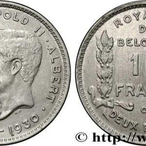 Meilleure Vente BELGIQUE 10 Francs - 2 Belgas Centenaire de l’Indépendance - légende Française 1930 fwo_853747 Monde