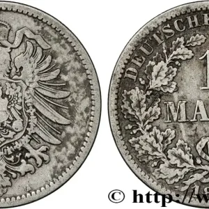 ALLEMAGNE 1 Mark Empire 1876 Berlin fwo_853751 Monde Retour Gratuit