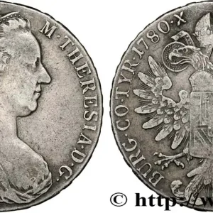 Meilleure Vente AUTRICHE 1 Thaler (REFRAPPE) Marie-Thérèse 1780 Vienne fwo_853757 Monde