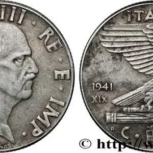 Vente Directe ITALIE 50 Centesimi Victor Emmanuel III an XIX 1941 Rome - R fwo_853852 Monde