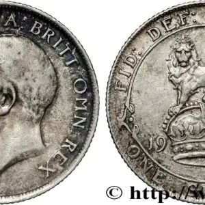 ROYAUME-UNI 1 Shilling Georges V 1915 fwo_853853 Monde Must-Have