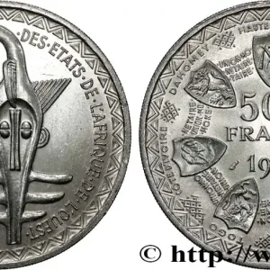 Nouvelle Collection ÉTATS DE L'AFRIQUE DE L'OUEST (BCEAO) 500 Francs BCEAO 1972 Paris fwo_853908 Monde