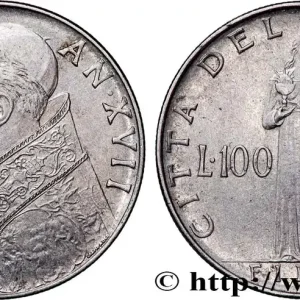 Nouvel Arrivage VATICAN ET ÉTATS PONTIFICAUX 100 Lire Pie XII an XVII 1955 Rome fwo_957245 Monde