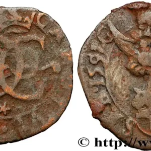 SAVOIE - DUCHÉ DE SAVOIE - CHARLES-EMMANUEL Ier Demi-sol (mezzo soldo) 1597 Chambéry fwo_856848 Monde Livraison Gratuite