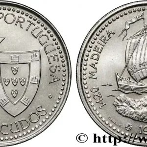 Meilleure Qualité PORTUGAL 100 Escudos Découvertes Portugaises de Madère 1420 et Porto Santo 1419 1989 fwo_705429 Monde