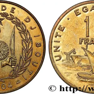 DJIBOUTI 10 Francs 2004 Paris fwo_750062 Monde Prix Bas