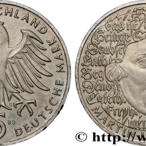Offre Exclusive ALLEMAGNE 5 Mark Proof Martin Luther 1983 Karlsruhe fwo_808242 Monde