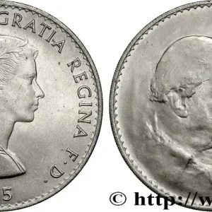 ROYAUME-UNI 1 Crown Winston Churchill 1965 fwo_819356 Monde Bon Marché