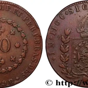 BRÉSIL - EMPIRE DU BRÉSIL - PIERRE Ier 40 Réis 1829 Bahia fwo_822046 Monde Acheter En Ligne