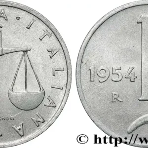 ITALIE 1 Lire 1954 Rome fwo_831447 Monde Meilleure Qualité