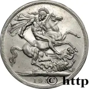 Commander Vite ROYAUME-UNI 1 Crown (5 Shillings) Georges VI 1951 fwo_838456 Monde