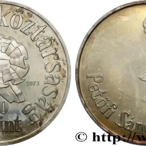 Dernière Chance HONGRIE 50 Forint Proof anniversaire de la naissance de Sándor Petőfi 1973 fwo_839317 Monde