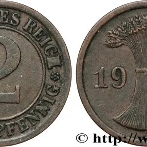 Offre Limitée ALLEMAGNE 2 Rentenpfennig gerbe de blé 1923 Berlin fwo_854174 Monde