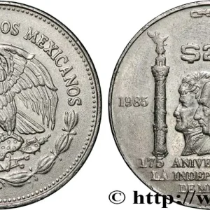 MEXIQUE 200 Pesos 175e anniversaire de l’indépendance 1985 fwo_854250 Monde Remise