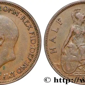 ROYAUME-UNI 1/2 Penny Georges VI 1931 fwo_854254 Monde Commander Maintenant