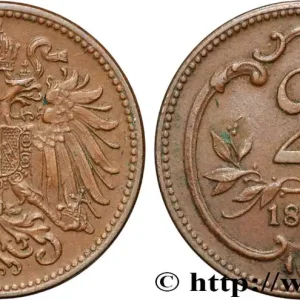 AUTRICHE 2 Heller 1896 Vienne fwo_854256 Monde Commander Maintenant