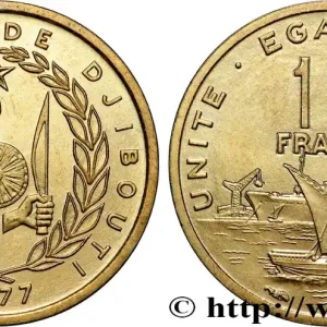 Haute Qualité DJIBOUTI Essai de 10 Francs voilier traditionnel et paquebot 1977 Paris fwo_854604 Monde