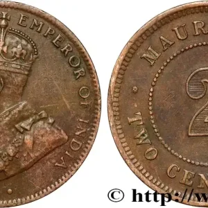 Promotion ÎLE MAURICE 2 Cents Georges V 1922 fwo_854626 Monde