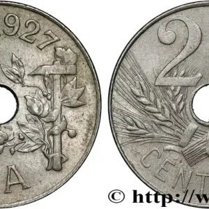 Remise ESPAGNE 25 Centimos marteau / gerbe de blé 1927 fwo_854678 Monde
