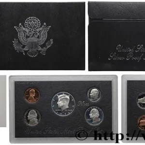ÉTATS-UNIS D'AMÉRIQUE Série Proof Set 1 & 5 Cents, 1 Dime, Quarter Dollar et Half Dollar 1996 S- San Francisco fwo_709785 Monde Prix Bas
