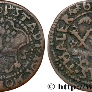 ALLEMAGNE - BOCHOLT XXI Heller (1/60 Reichthaler) armes à l’arbre 1761 fwo_852951 Monde Prix Réduit