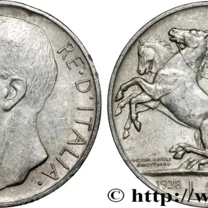 Fait Main ITALIE - ROYAUME D'ITALIE - VICTOR-EMMANUEL III 10 Lire - type tranche *FERT* 1928 Rome fwo_853101 Monde