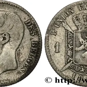Achat Immédiat BELGIQUE 1 Franc Léopold II légende française 1867 fwo_642965 Monde