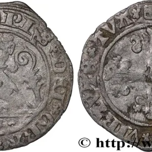 PAYS-BAS BOURGUIGNONS - FLANDRE RÉVOLTÉE CONTRE MAXIMILIEN D'AUTRICHE - PHILIPPE LE BEAU Demi-briquet n.d. Gand fwo_690663 Monde Meilleure Qualité