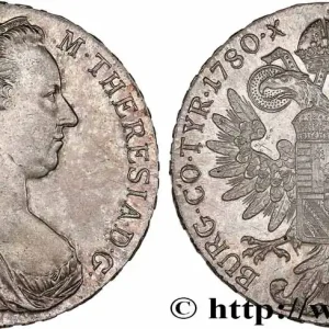 AUTRICHE 1 Thaler (REFRAPPE) Marie-Thérèse 1780 Vienne fwo_775177 Monde Produit De Marque