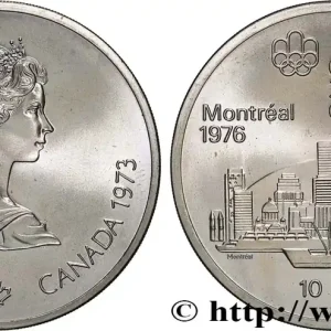 Produit De Marque CANADA 10 Dollars JO Montréal 1976 “skyline” de Montréal 1973 fwo_829458 Monde
