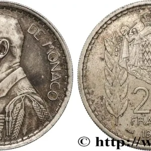 Usine Directe MONACO 20 Francs prince Louis II 1947 Paris fwo_830158 Monde
