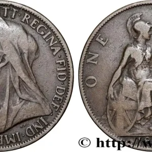 ROYAUME-UNI 1 Penny Victoria “old head” 1899 fwo_834710 Monde Livraison Express