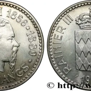 Promotion MONACO 10 Francs Charles III 1966 Paris fwo_836944 Monde