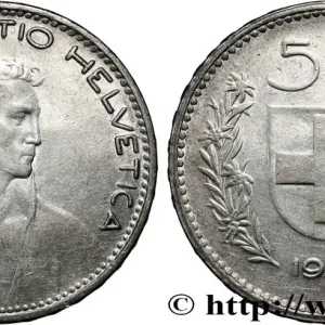 Garantie Incluse SUISSE 5 Francs Berger 1923 Berne fwo_839328 Monde