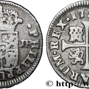 Commande En Gros ESPAGNE 1/2 Real au nom de Philippe V 1731 Madrid fwo_839728 Monde